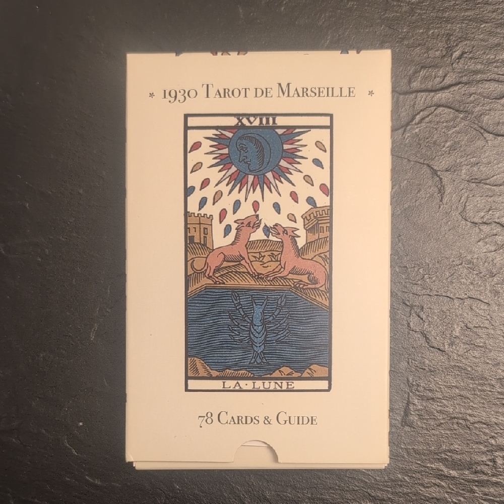 1930 Tarot de Marseille Card Set - Cream